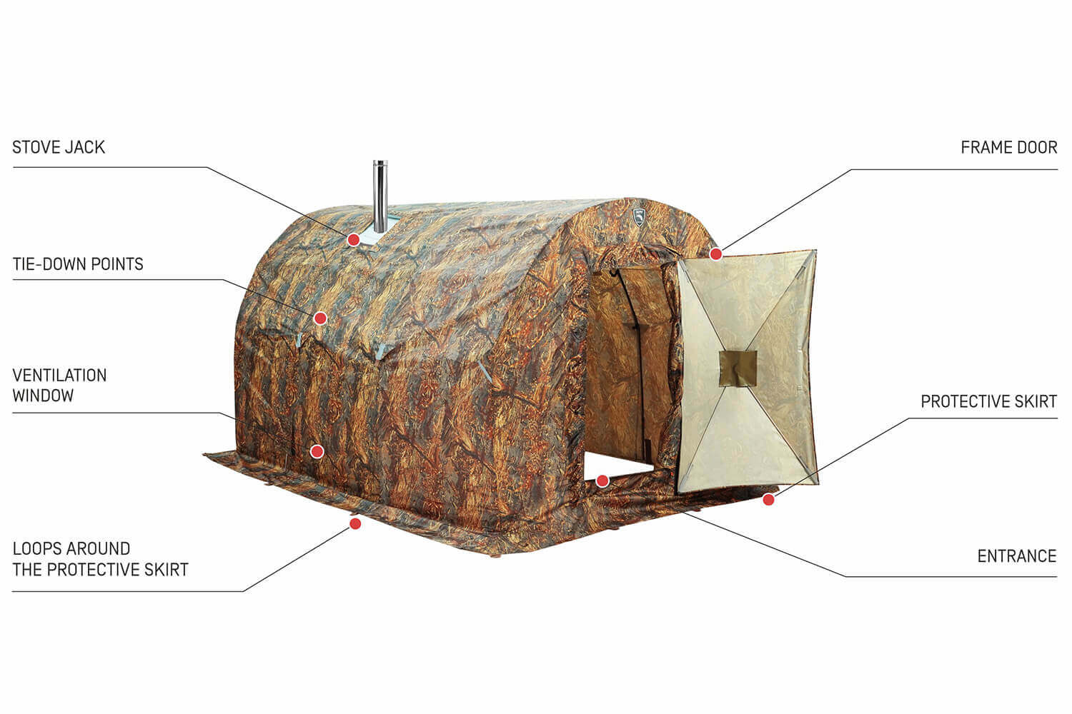 sauna tent 3 x 2m bereg