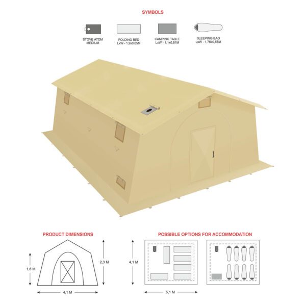 PF Bereg Pavilion tent 10M