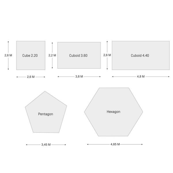 PF Bereg PVC floor for Cube Tents