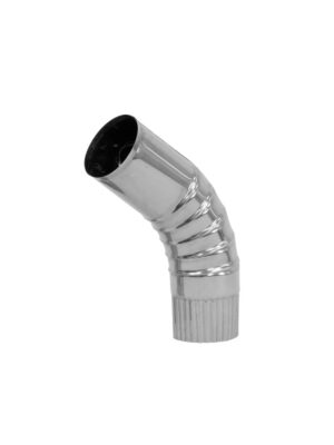 PF Bereg Swivel bend 45° pipe for stoves