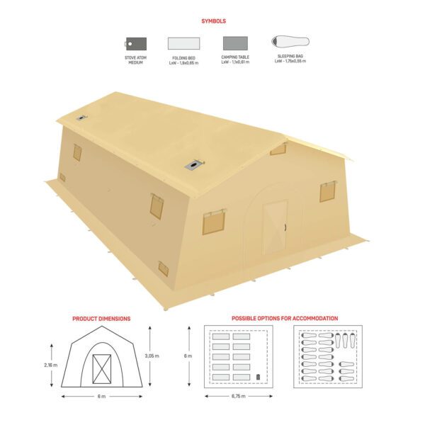 PF Bereg Pavilion tent 30M
