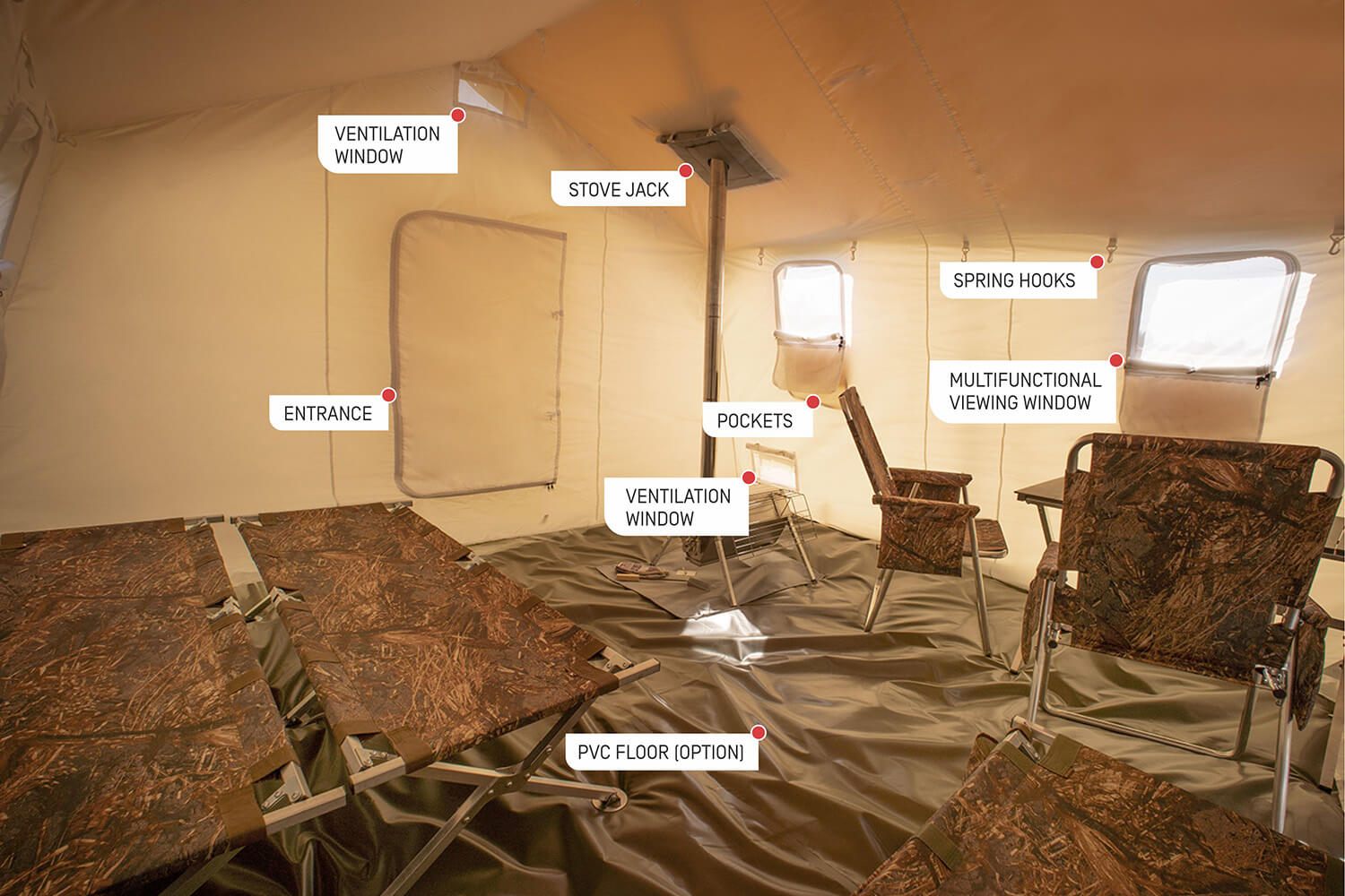 pavilions interior pf bereg