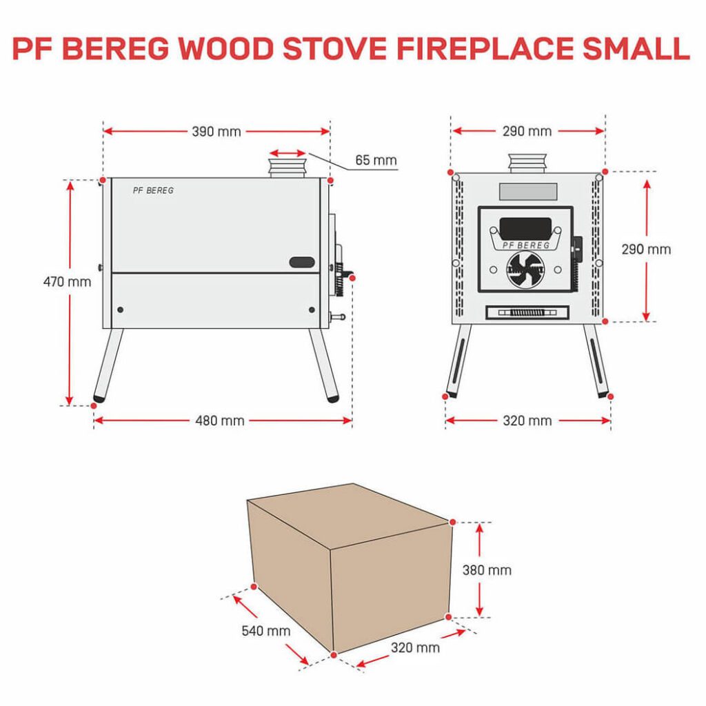 stove fireplace small scheme
