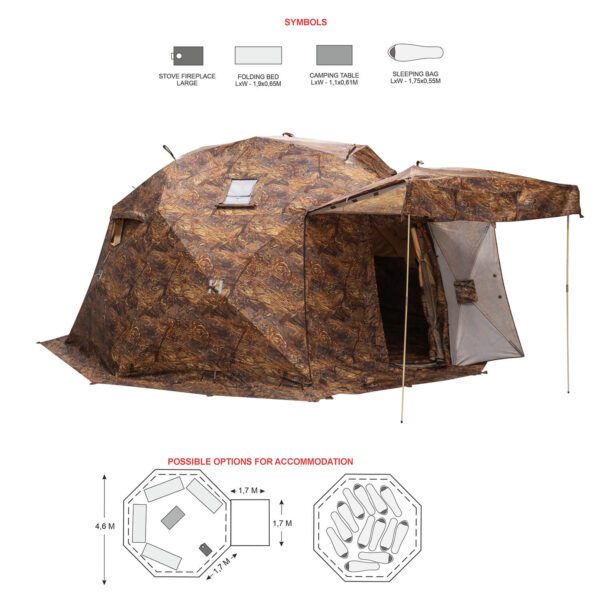 PF Bereg Octagon tent